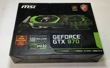 MSI GeForce GTX 970 4GB GDDR5 256-bit Graphics Card with DP/HDMI/DVI Ports "W2D"