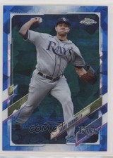 2021 Topps Chrome Sapphire Edition Yonny Chirinos #592 6tw
