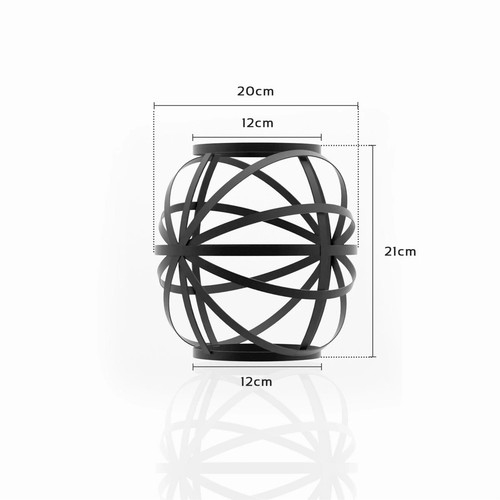 Metal Wire Cage Easy Fit Lampshade Hanging Lamp Shade Vintage Ceiling Lightshade - Picture 216 of 261
