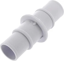 U.S. Pool Supply 1-1/4" or 1-1/2" Hose Connector 1-1/2", White 