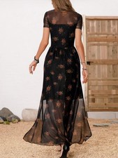 Summer Elegant Waist-cinching Long Dress For Women