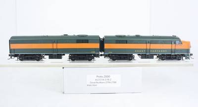 HO Proto 2000 8360 8361 Great Northern FA2 FB2 Diesels A/B Pair 279A 278B