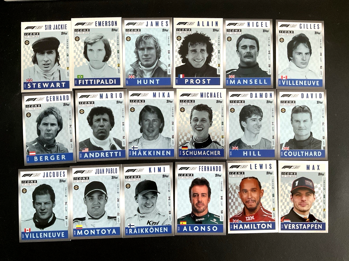 PICK YOUR CARD* UK Version 2025 Topps Turbo Attax Formula 1 F1