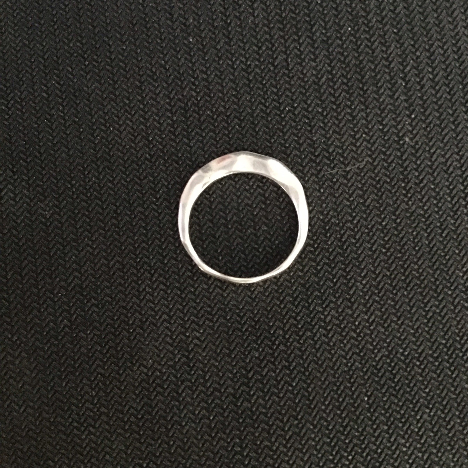 RLM Studio Hammered stackable ring size 7 - image 1