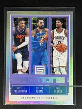 2018-19 Panini Status - Factions Russell Westbrook, Paul George, Steven Adams 26
