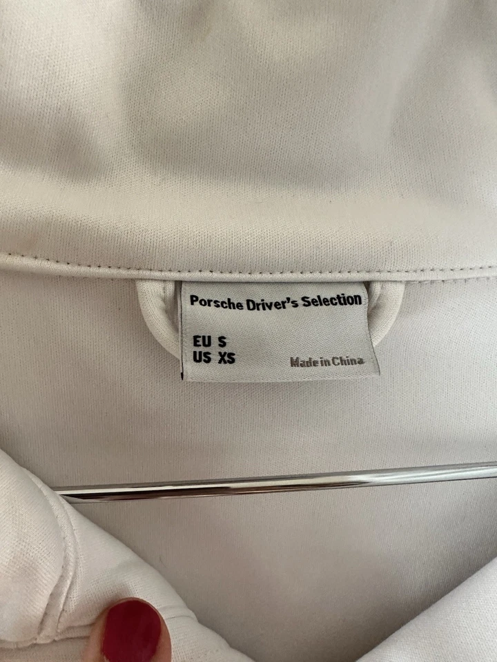 PORSCHE Motorsports Fleece Lined Jacket Orange, Grey, White, Mens XS - Image 2 of 4