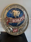 Vintage 1977 SCHLITZ BEER World Globe Sign Bar/Pub/Man Cave/ 18" x 16"