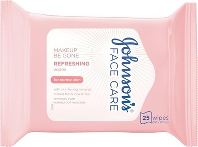 Johnson's Gesichtspflege Make Up Be Gone Erfrischende Tücher - 25er Pack