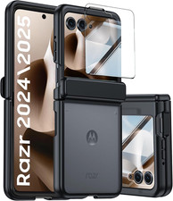 For Motorola Razr 2025 Case/Razr 2024 Case with Hinge Protection, Screen