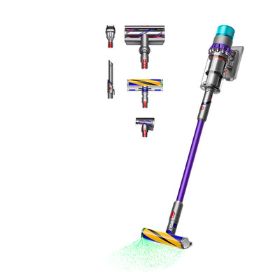 Dyson Gen5detect  Absolute Kabelloser Staubsauger Nickel/Violett Generalüberholt