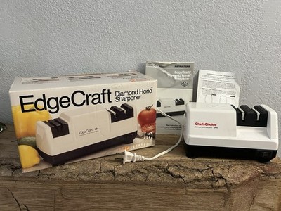 VTG EdgeCraft 10 Diamond Hone Electric Knife Sharpener Kitchen Model 10 Tested