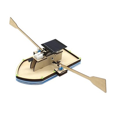 Holz Solar Boot Modellbausätze Wissenschaft Experiment Stamm Lernen Spielzeug Vorbau Kinder Alter