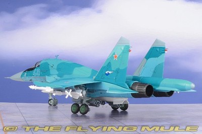 JCW 1/72 SU-34 FULLBACK ロシア空軍 07 Su-34 Fullback 1:72 Diecast Model - JC Wings JC-JCW-72-SU34-007
