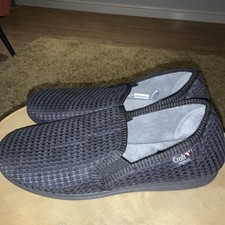 Pantofole B/N Uomo Croft Originali Nere, Taglia 9 Eur 43