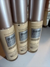 3 X Maybelline Dream Radiant Liquid Foundatio...