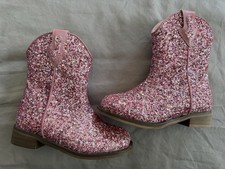 Sparkle Pink Boots Toddler Size 5