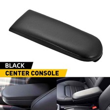 Black Leather Center Console Armrest Cover Lid For Vw Jetta Golf Beetle 99-05 Black Leather Center Console Armrest Cover Lid For Vw Jetta Golf Beetle 99-05