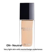 dior forever skin Glow 24h Wear Foundation 0N SPF 20 PA  Brand New With Box