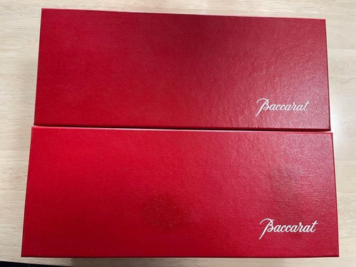 Bicchiere da vino Baccarat Vega Fortissimo cristallo blu rosso 2set - Foto 2 di 3