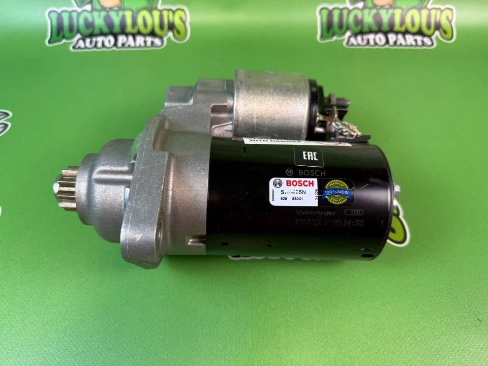 Arranque Bosch SR0425N para VW Volkswagen Jetta Golf City Beetle Audi TT Quattro Foto 2 de 4