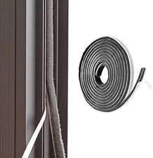 Weather stripping brush seal for windows doors