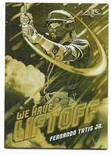 Fernando Tatis Jr. 2021 Topps Fire We Have Liftoff Gold Minted #WHL-15 Padres