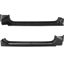 Set of 2 Rocker Panels  Driver & Passenger Side for F150 Truck F250 F350 Pair