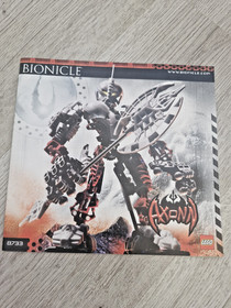 LEGO Bionicle Axonn 8733 100% complete set with original instructions Warrior
