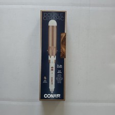 Conair - Double Ceramic Curling Iron - 1 1/2 inch Barrel - Cool Tip