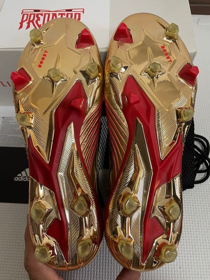 Adidas Predator 19 FG AG Soccer Cleats US 7.5 Limited Edition Zinedine Zidane thumbnail 3