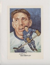 1983 Hockey Hall of Fame Postcards Max Bentley #C2 4qa