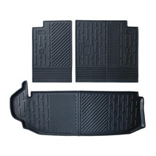 All-Weather TPE Cargo Mat with Seat Back Cover for 2020-2024 Toyota Highlander