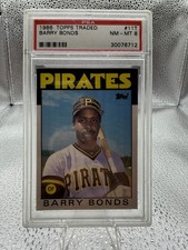 1986 Topps Traded - Barry Bonds #11T (RC)
