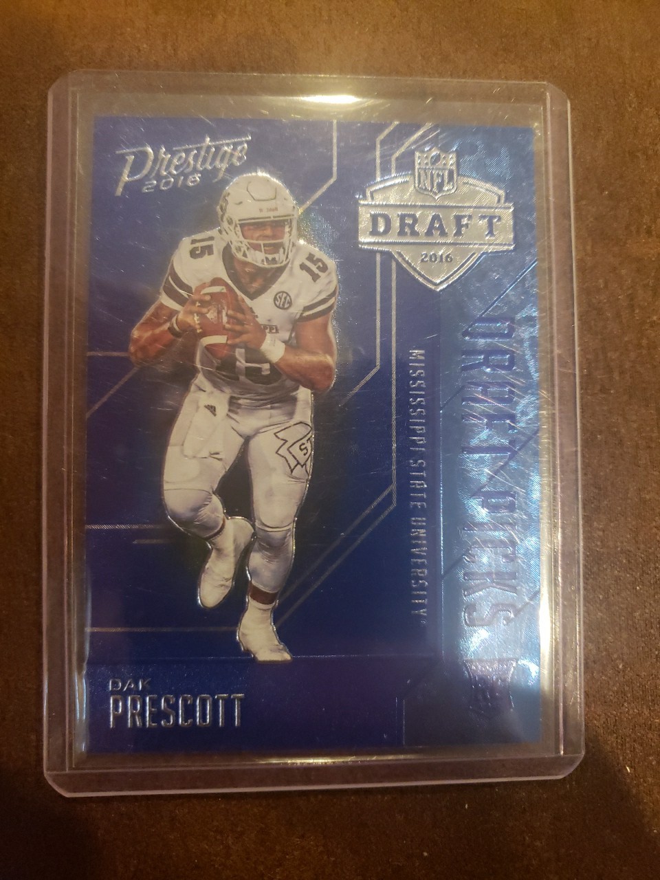 2016 Panini Prestige - Draft Picks Blue Dak Prescott #3 (RC) EA114