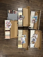 Great value! Check description! Football, Baseball, Basketball card lot huge