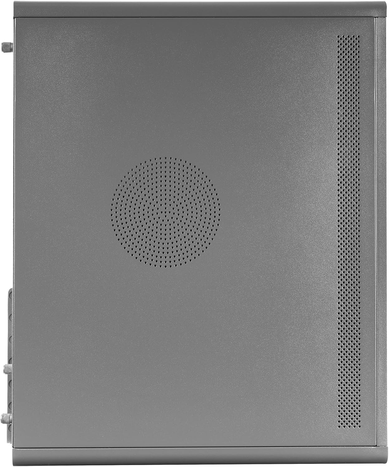 Boîtier PC ATX robuste avec structure semi-ouverte en métal rigide - 4