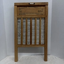 Vintage National Washboard Co. #824 *Chicago Memphis  The Silver King