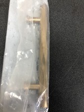 Emtek 86429US4 Satin Brass Tribeca 4" Bar Pull from American Designer Collection