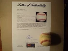 Ted Williams signed baseball PSA LOA on American league ball Boston Red Sox