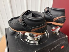 Jackson Competitor boots Pilot plates roller skates Derby skates size 4 /36.5