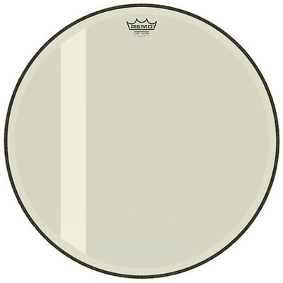 Bass-Drum-Fell Remo Powerstroke 3 Felt Tone Hazy 24'' Bass Drum Head Bass Drum Fe