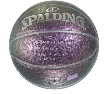 Supreme x Bernadette Corporation Spalding Basketball Purple SS23 SEALED