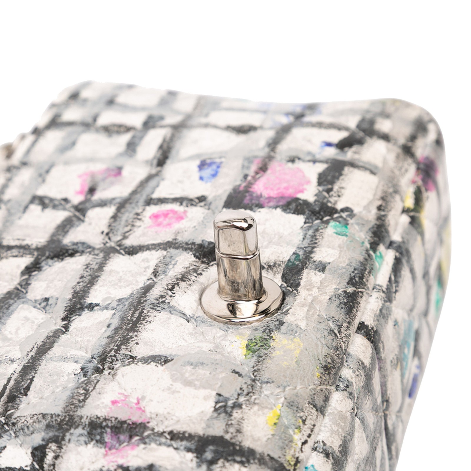 Authenticated Chanel Mini Rectangular Calfskin Ha… - image 8