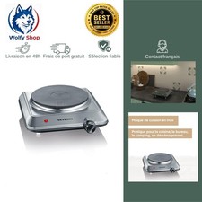 SEVERIN KP 1092 Plaque de cuisson électrique 1500W inox portable