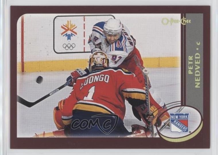 2002-03 O-Pee-Chee Factory Set Petr Nedved #96 0a4