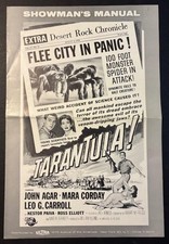 "TARANTULA"-ORIGINAL PRESSBOOK-SCI-FI-UNIVERSAL-JOHN AGAR-MARA CORDAY-1964 RR