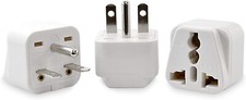 Ceptics Universal USA NEMA 5-15R to NEMA 6-15P Plug Adapter