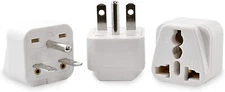 Ceptics Universal USA NEMA 5-15R to NEMA 6-15P Plug Adapter