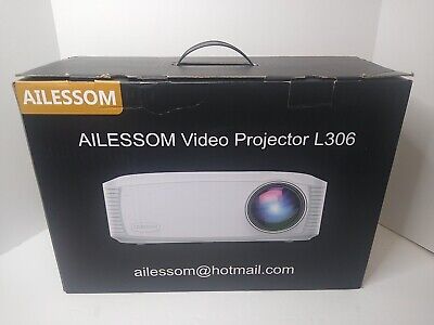 Ailessom Video Projector L306 WiFi Bluetooth HDMI 1080 Pixel Ailessom Video Projector L306 WiFi Bluetooth HDMI 1080 Pixel