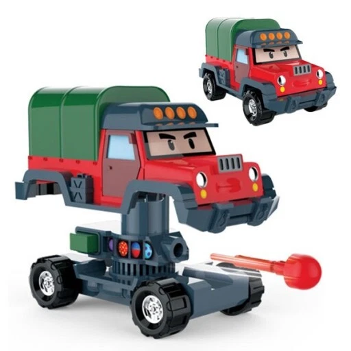 Academy Robocar POLI 4-Inch Transforming Robot Poacher – Cunning Villain Car Toy - Image 2 of 4